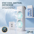 ❄️ Double Ended Spray Fan – Portable Dual Fan with Cooling Mist Technology