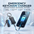 🔋 Emergency Portable Key Chain Charger – Mini Fast Charging Power Keychain